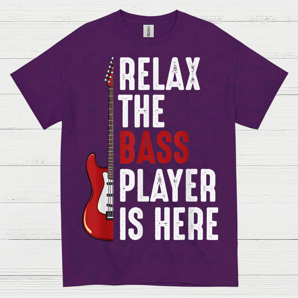 Relax Bass Player T Shirt