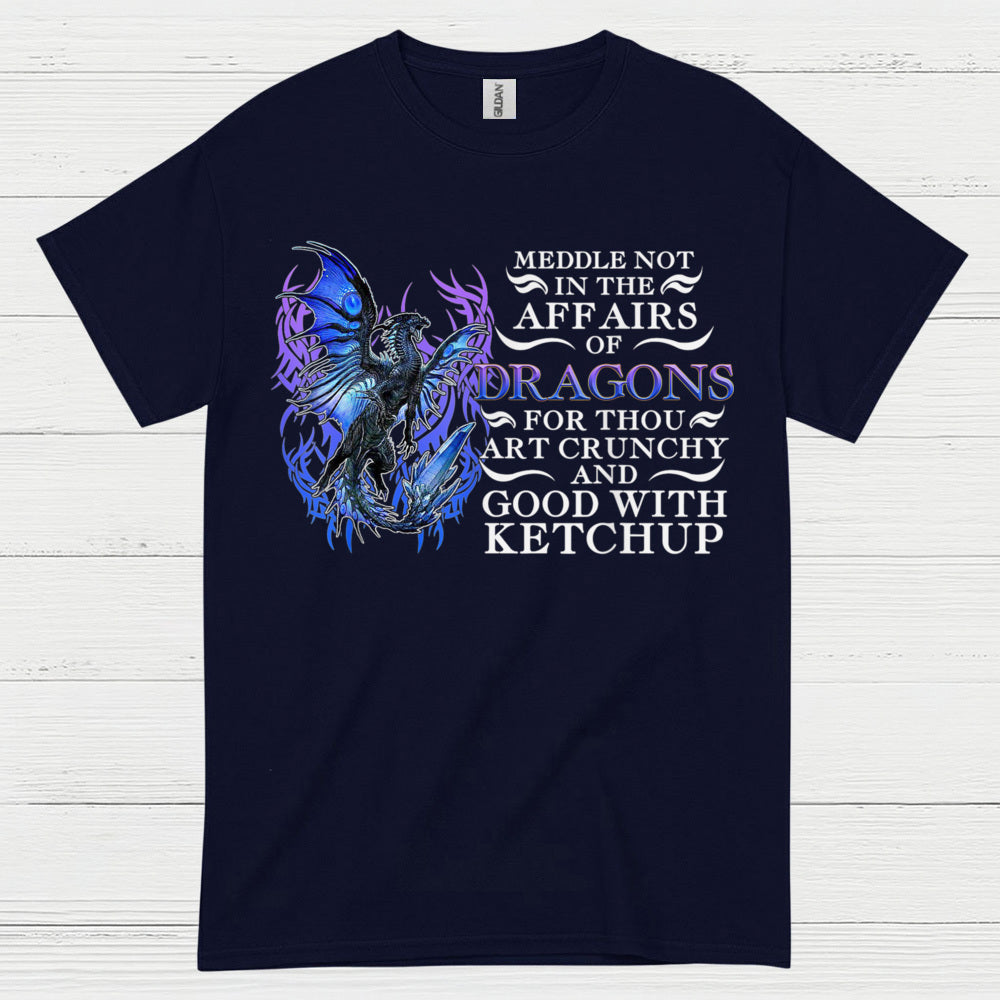 Good With Ketchup Dragon T Shirt