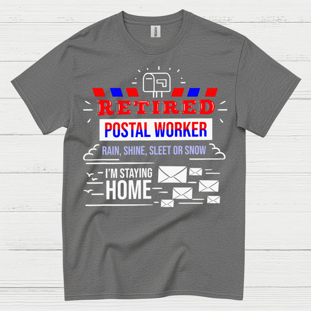 Retired Postal Worker T Shirt