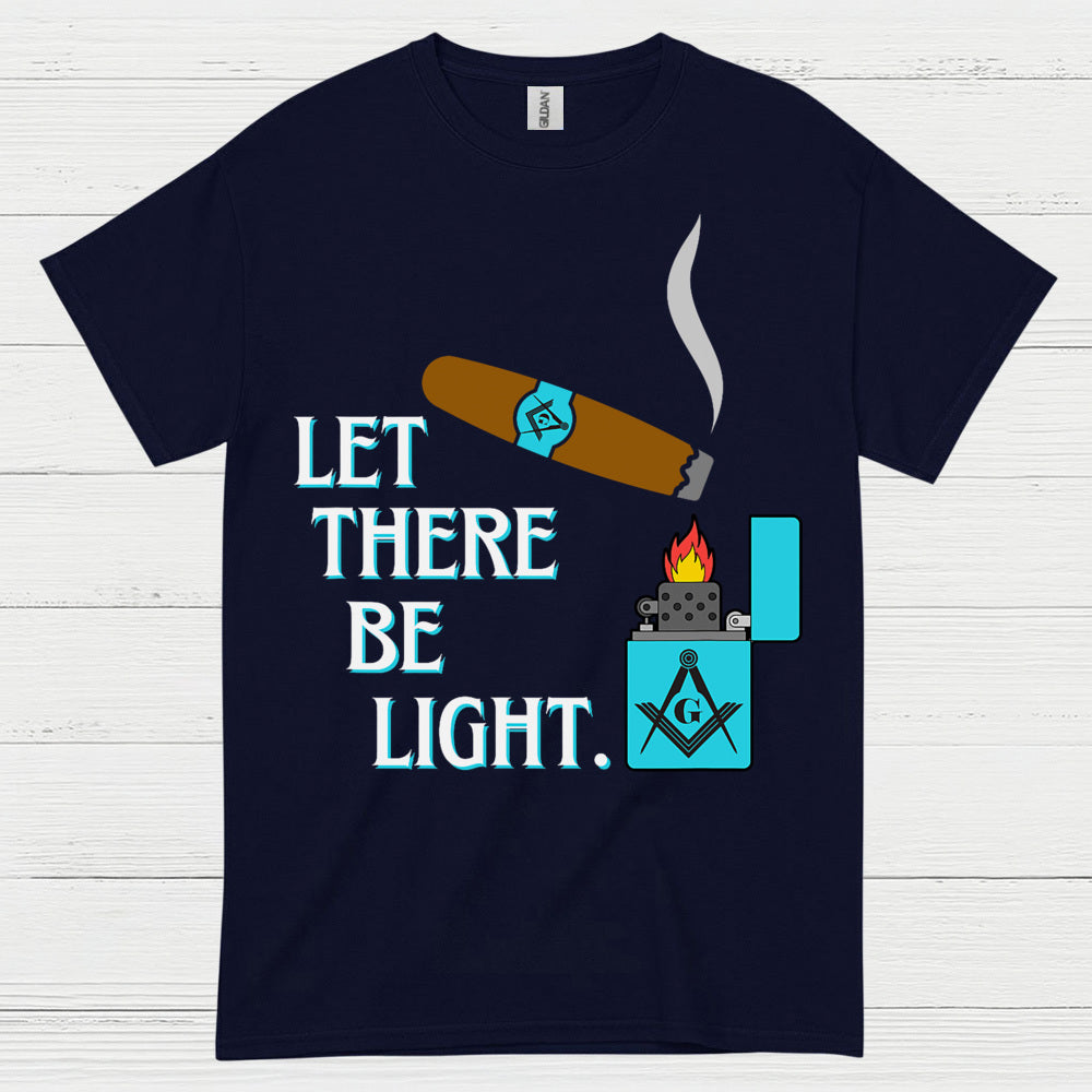 Let There Be Light Cigar T Shirt