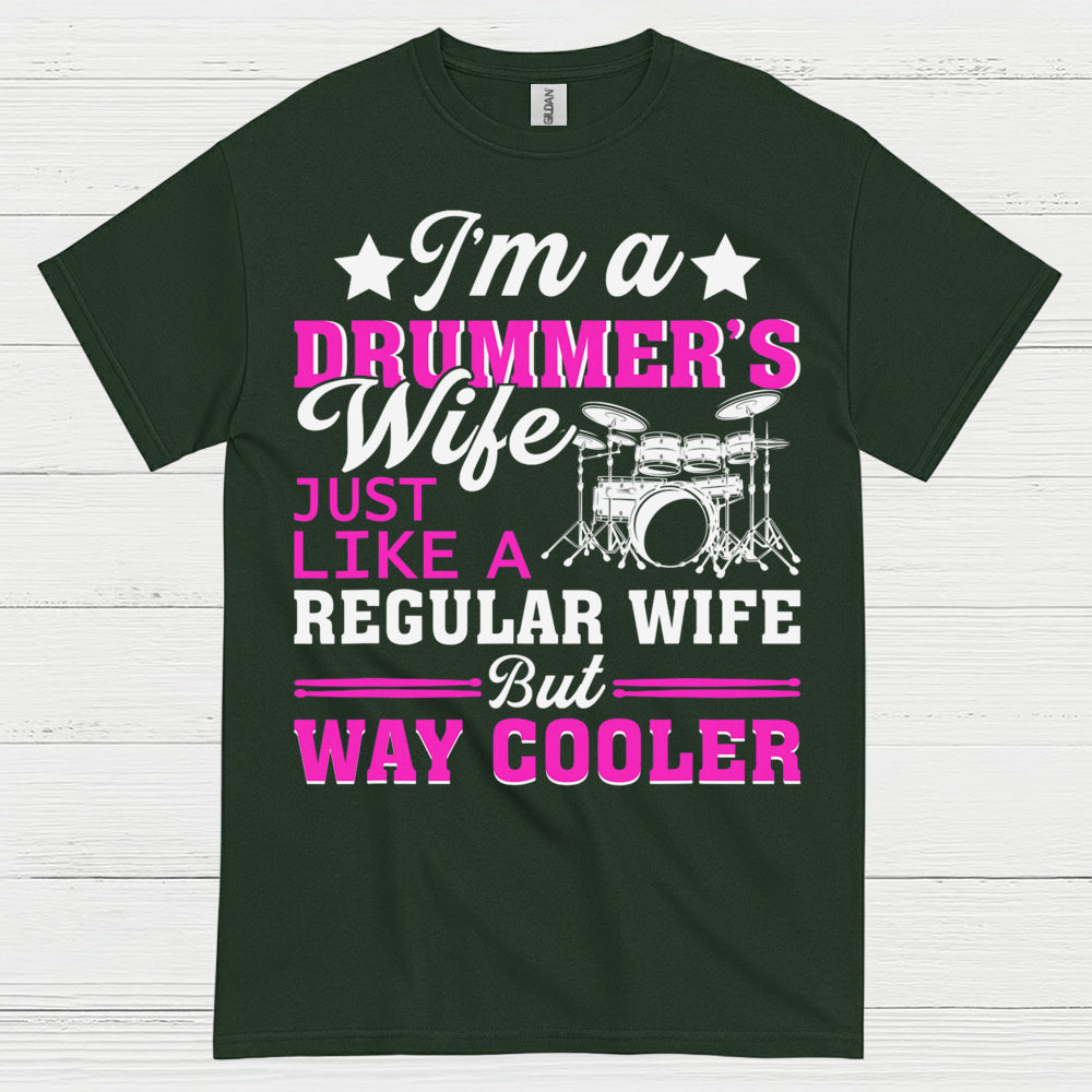 Cool Drummer Wife T Shirt