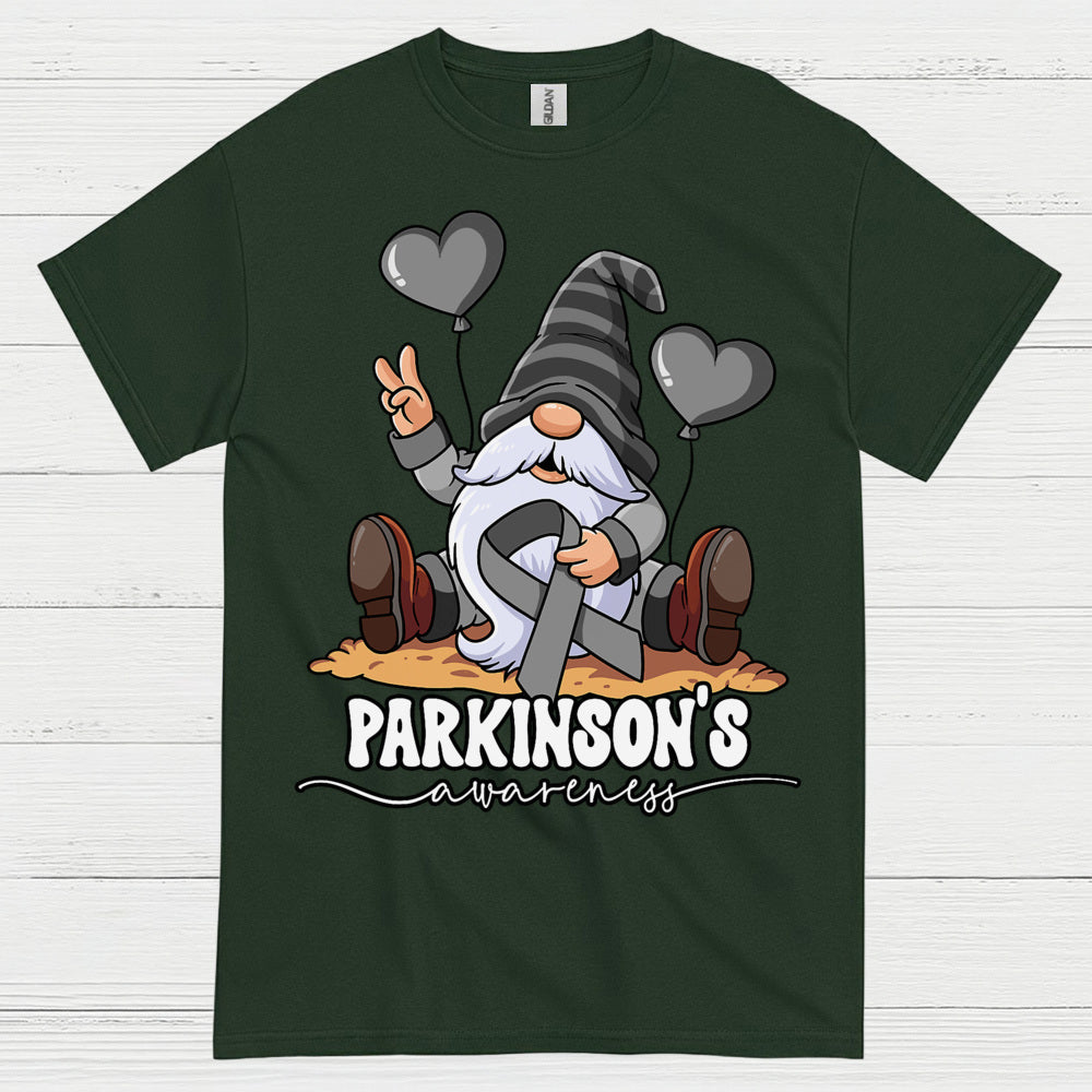 Parkinsons Awareness Gnome Support T Shirt