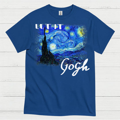Let It Gogh Art T Shirt