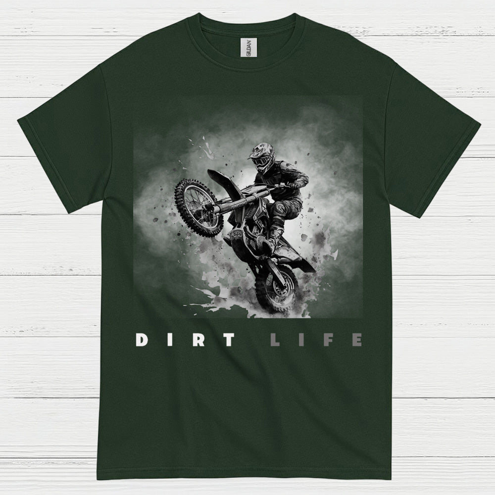 Dirt Life Motocross Action Rider T Shirt