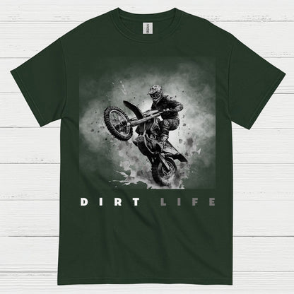Dirt Life Motocross Action Rider T Shirt