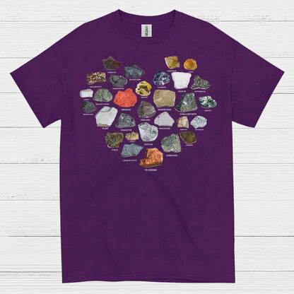 Rock And Mineral Identification Chart T Shirt