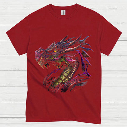 Fierce Dragon Head T Shirt