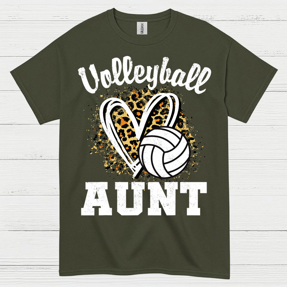 Volleyball Aunt T Shirt