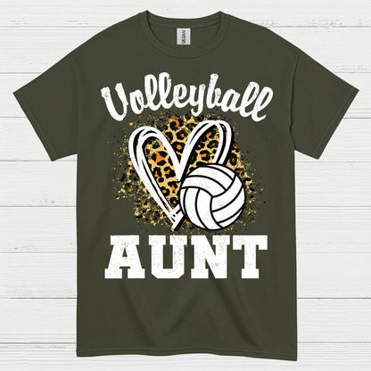 Volleyball Aunt T Shirt