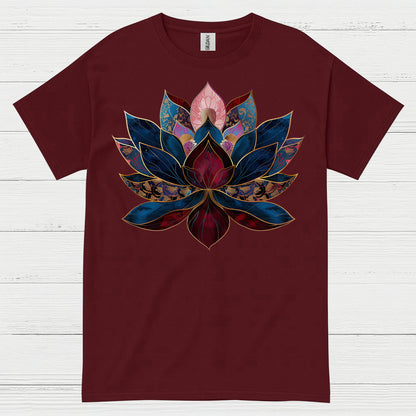 Sacred Lotus Mandala Yoga T Shirt