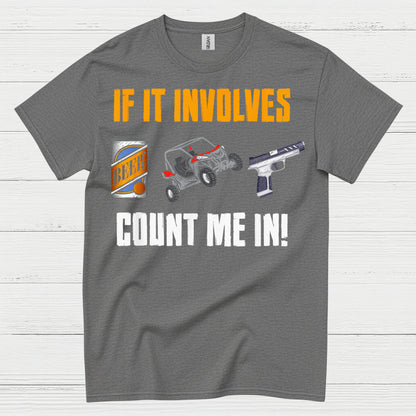 If It Involves Beer And Guns T Shirt