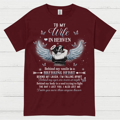 To My Wife In Heaven T Shirt