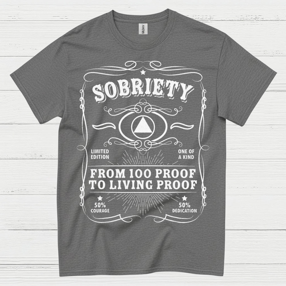 Sobriety Living Proof Recovery T Shirt