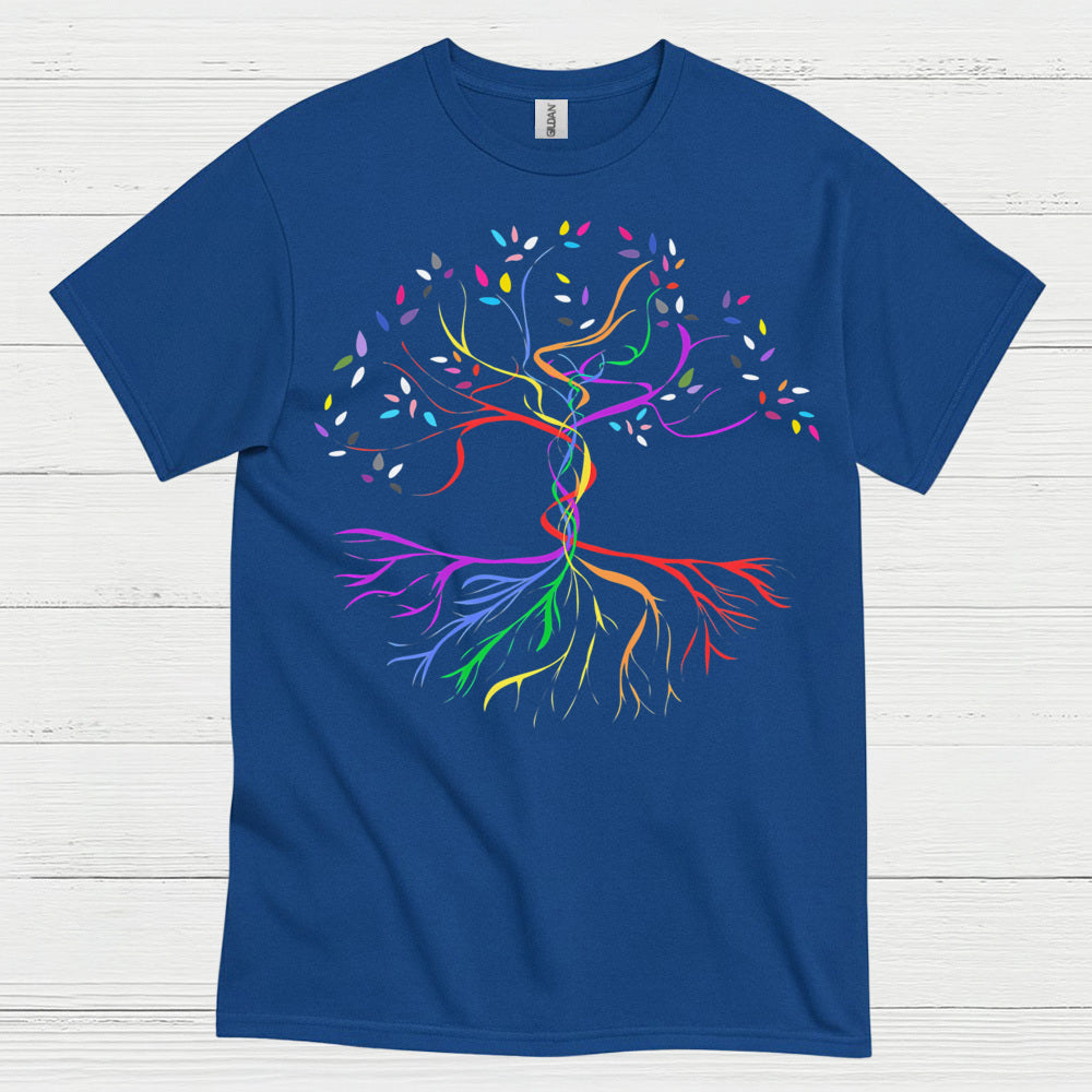 Rainbow Tree of Life T Shirt