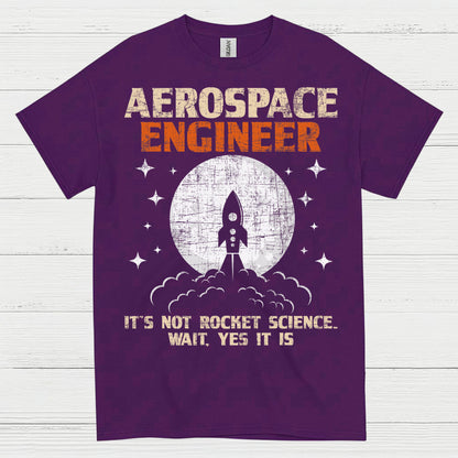 Rocket Science Aerospace Engineer T Shirt
