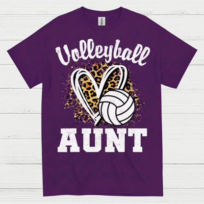 Volleyball Aunt T Shirt