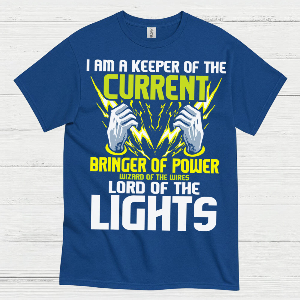 Keeper Of The Current Electrician T Shirt