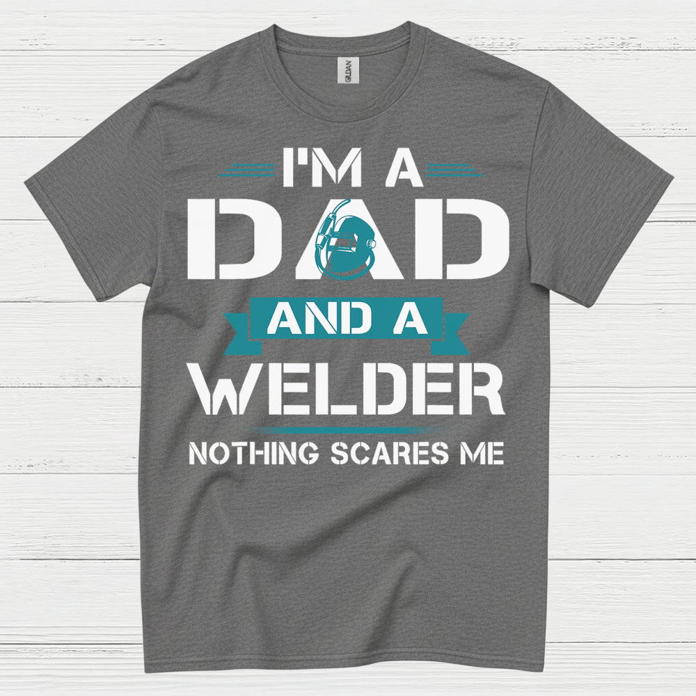 Dad And Welder Pride T Shirt