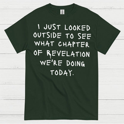 I Just Looked Outside Revelation Humor T Shirt