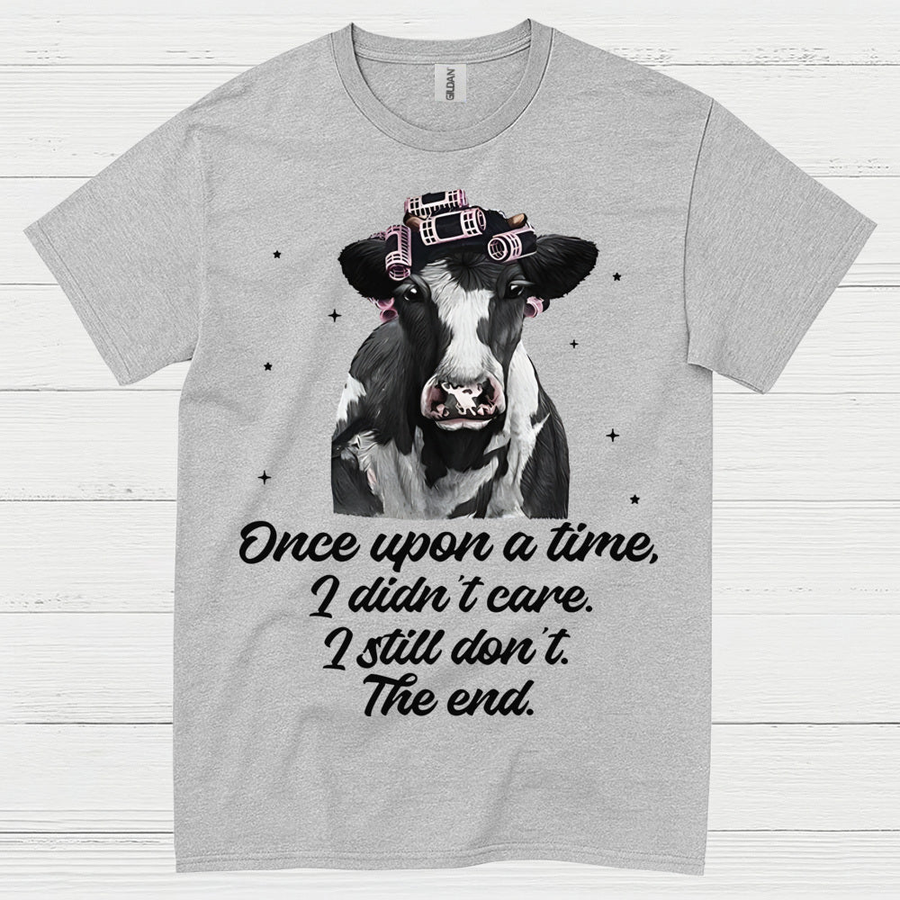 Once Upon A Time Funny Cow T Shirt