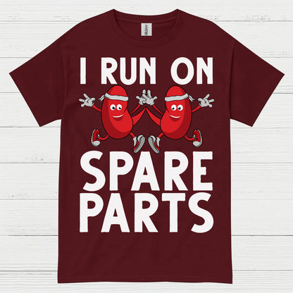 I Run On Spare Parts Funny Kidney T Shirt