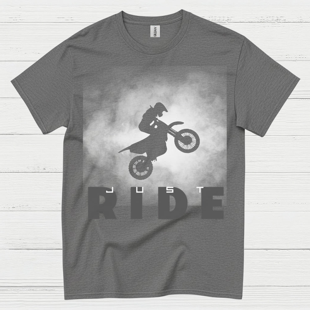 Just Ride Motocross Silhouette T Shirt