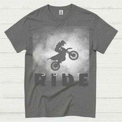 Just Ride Motocross Silhouette T Shirt
