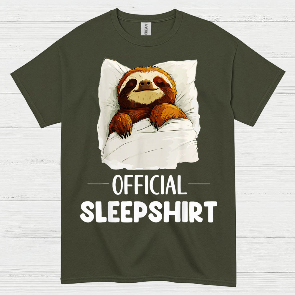 Official Sleepshirt Sloth T Shirt