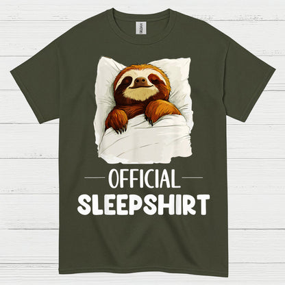 Official Sleepshirt Sloth T Shirt
