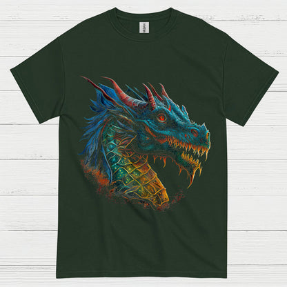 Fire Breath Dragon T Shirt