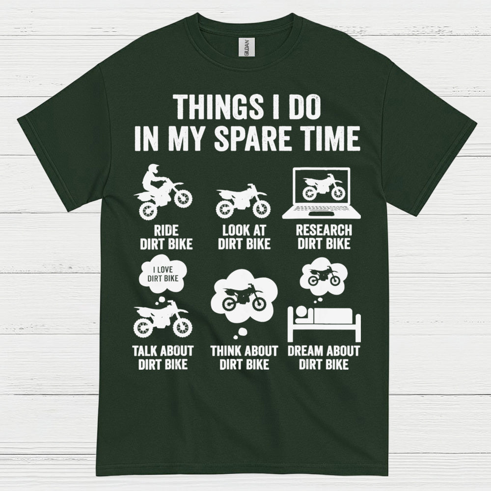 Funny Dirt Bike Lifestyle Graphic T Shirt