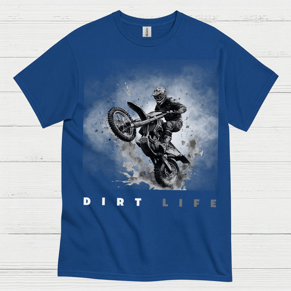 Dirt Life Motocross Action Rider T Shirt
