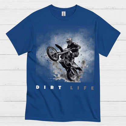 Dirt Life Motocross Action Rider T Shirt