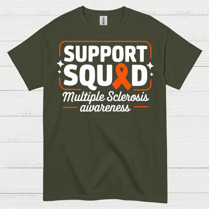 Support Squad Multiple Sclerosis T Shirt