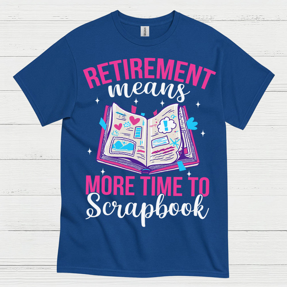 Retirement Scrapbooking Lover Memory Keeper T Shirt