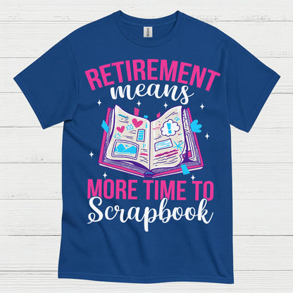 Retirement Scrapbooking Lover Memory Keeper T Shirt