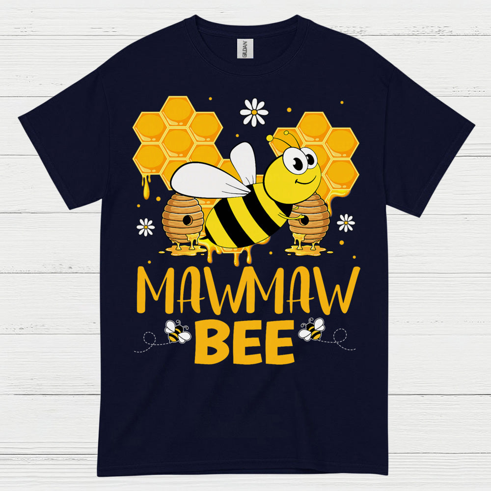 Mawmaw Bee Cute Grandma T Shirt