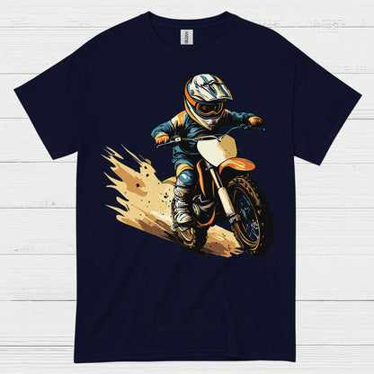 Motocross Action Rider Graphic T Shirt