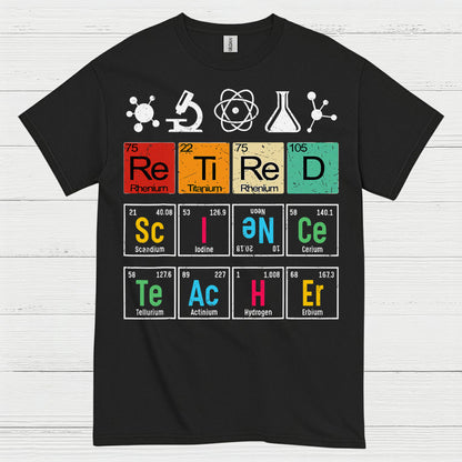Science Teacher Retired T Shirt