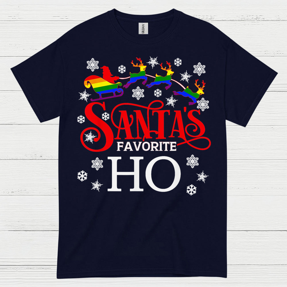 Santa’s Favorite Ho Pride T Shirt
