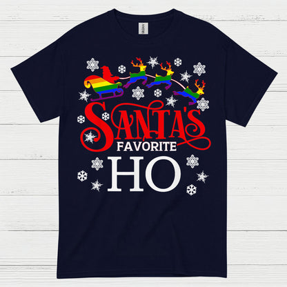Santa’s Favorite Ho Pride T Shirt
