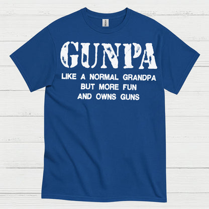 Gunpa Like A Normal Grandpa Funny T Shirt