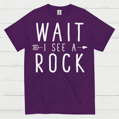 Wait I See A Rock Geology T Shirt
