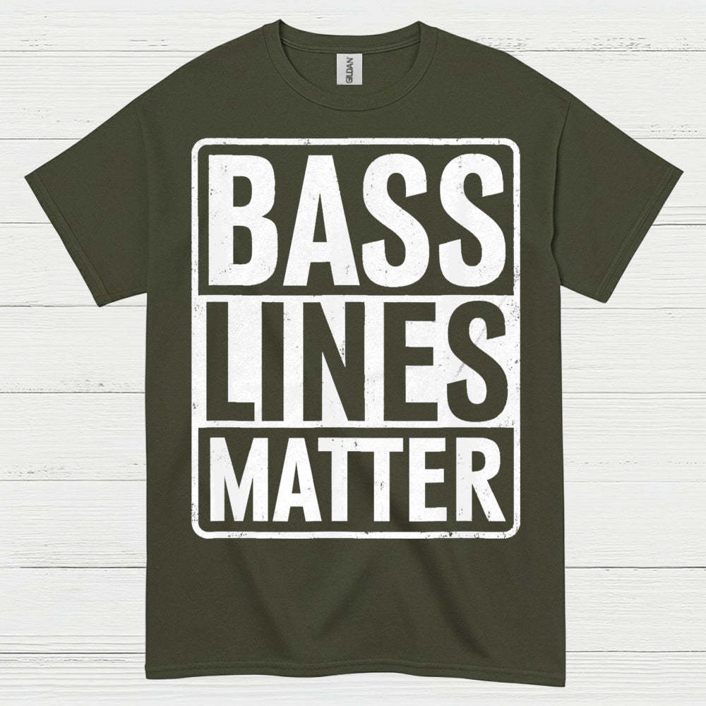 Bass Lines Matter Bass T Shirt