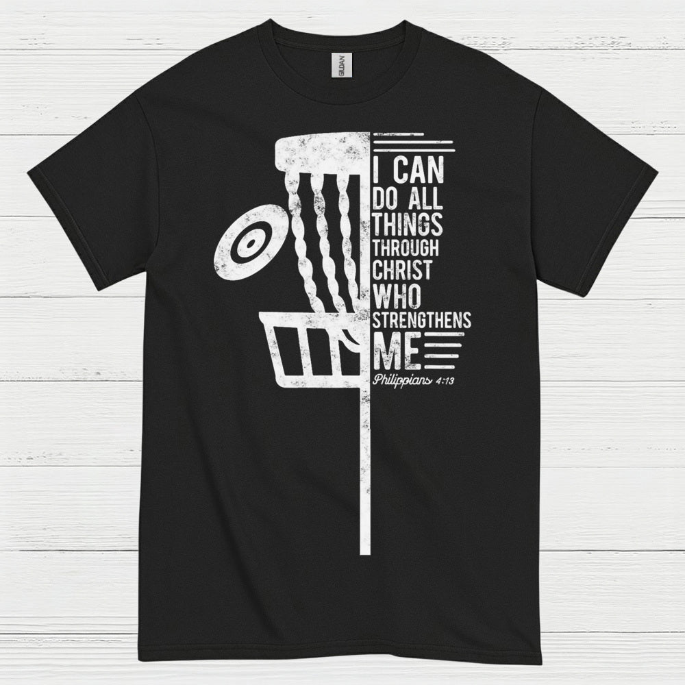 I Can Do All Things Disc Golf T Shirt