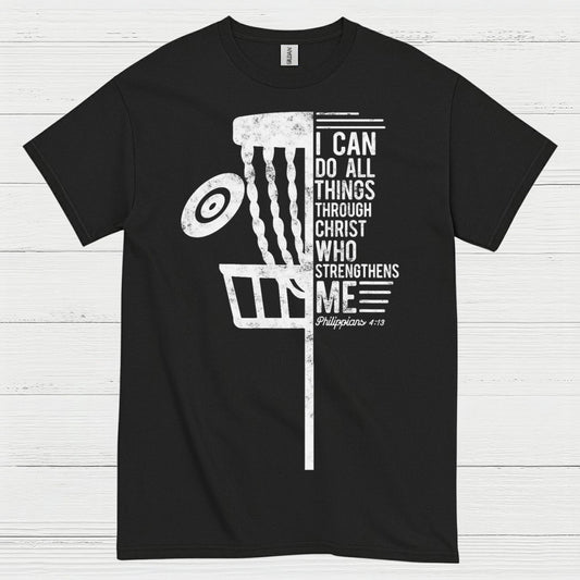 I Can Do All Things Disc Golf T Shirt