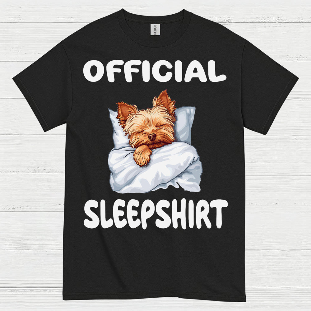 Official Sleep Shirt Funny Dog T Shirt