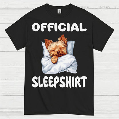 Official Sleep Shirt Funny Dog T Shirt