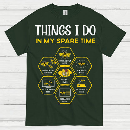 Things I Do Bee Lover Humor T Shirt