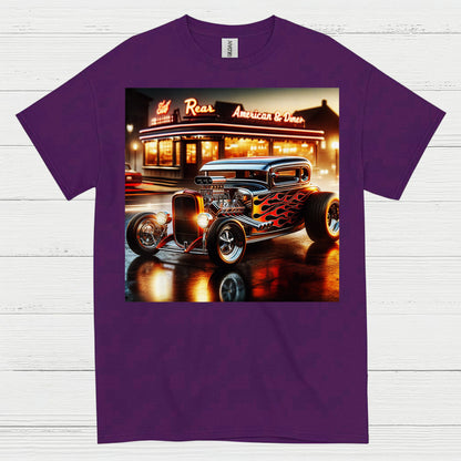 Classic Hot Rod Diner T Shirt